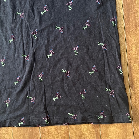 ❤️‍🔥5/20$ BLUENOTES💫Men’s Black Flamingo 🦩Cotton Lightweight Tank Top - Picture 4 of 6